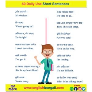 Simple English Sentences You Must Know