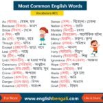 Most Common English Words for Spoken English 01