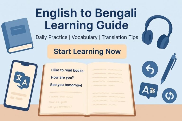 English to Bengali