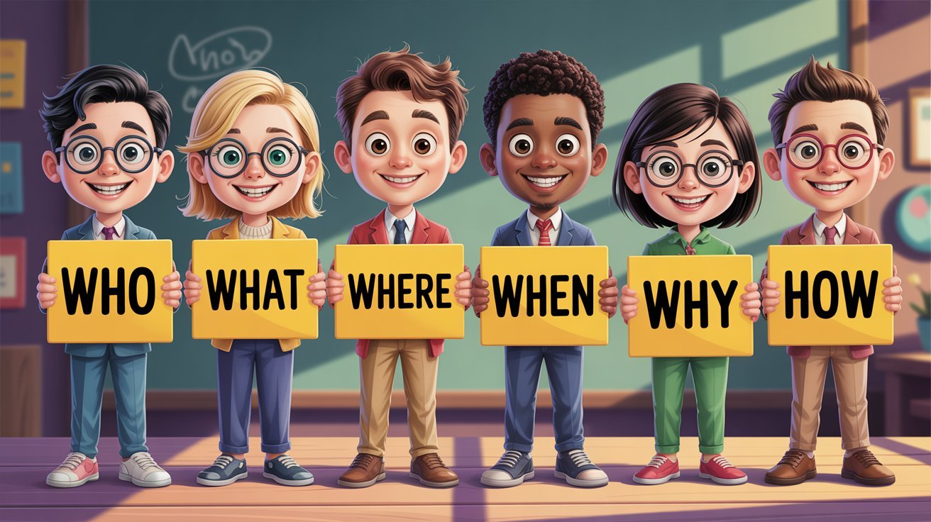 কিভাবে ইংরেজিতে প্রশ্ন করতে হয় - how to ask questions in English-Wh-Words